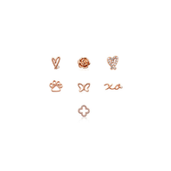 Made Mine Charms - Stories Charms (Rose Gold)