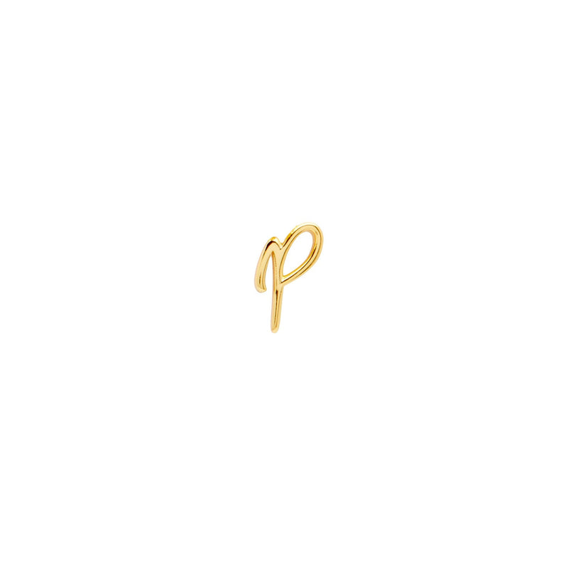 Made Mine Script Letter Bracelet (Gold) - Clientbase