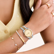 Butter Yellow Belgravia 30 Watch (Two Tone)