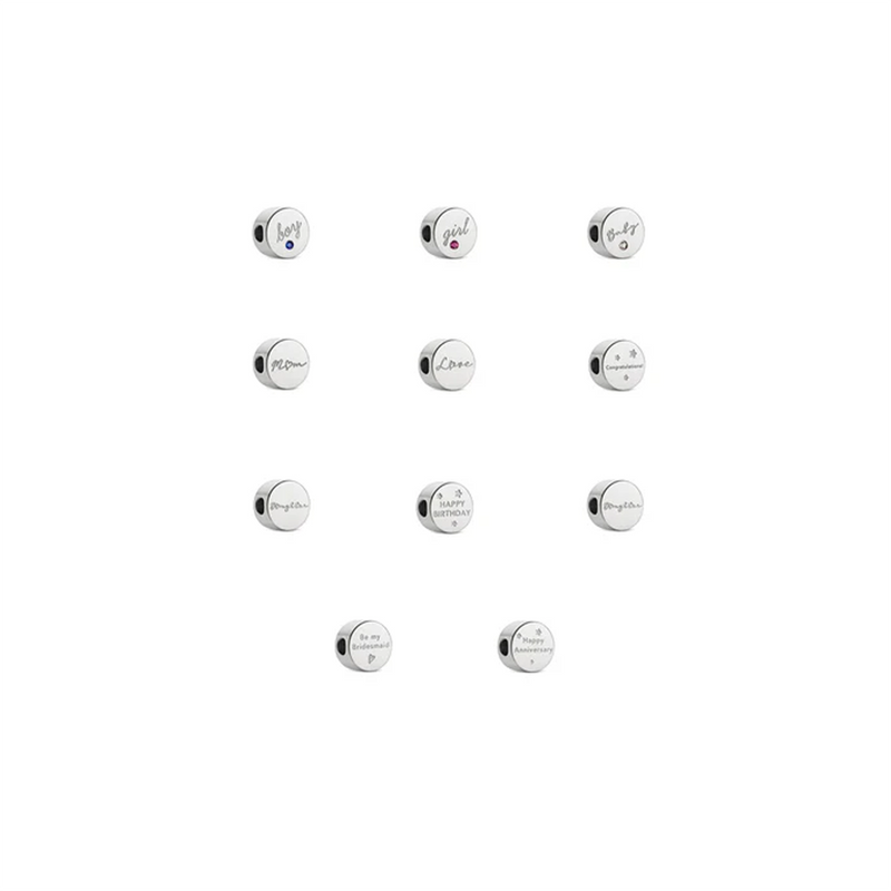 Phrase Charms (Silver)