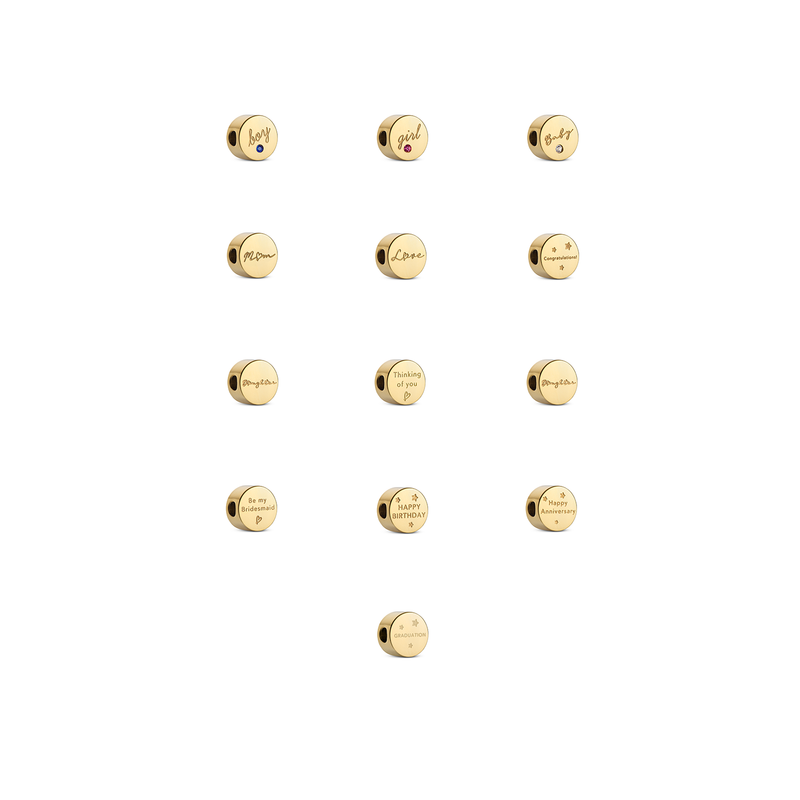 Sister Bracelet Charm (Silver)