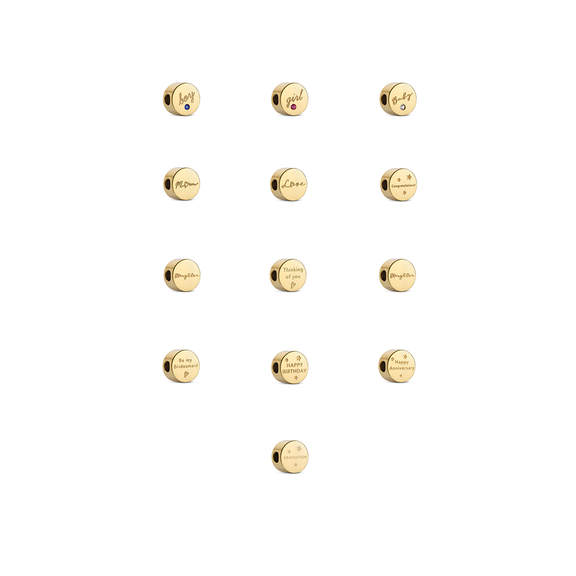 Sister Bracelet Charm (Silver)