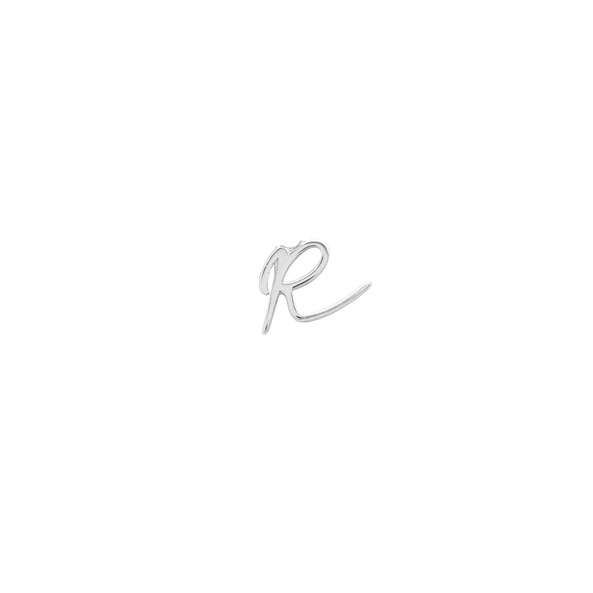 Made Mine Script Letter Bracelet (Silver)