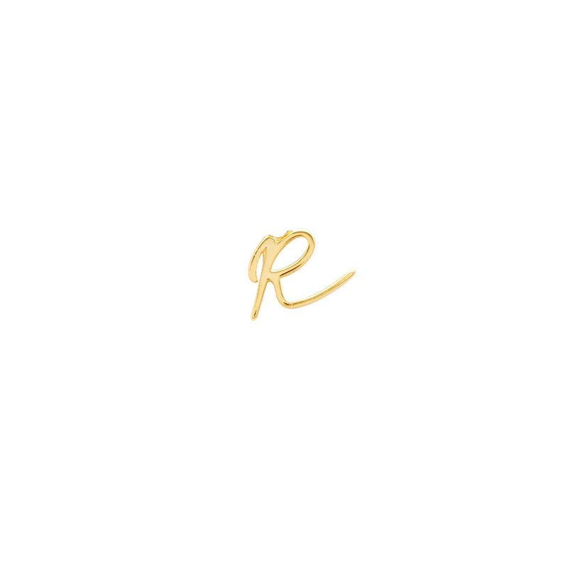 Made Mine Script Letter Bracelet (Gold) - Clientbase