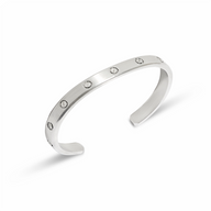 Essentials Rivet Cuff (Silver)