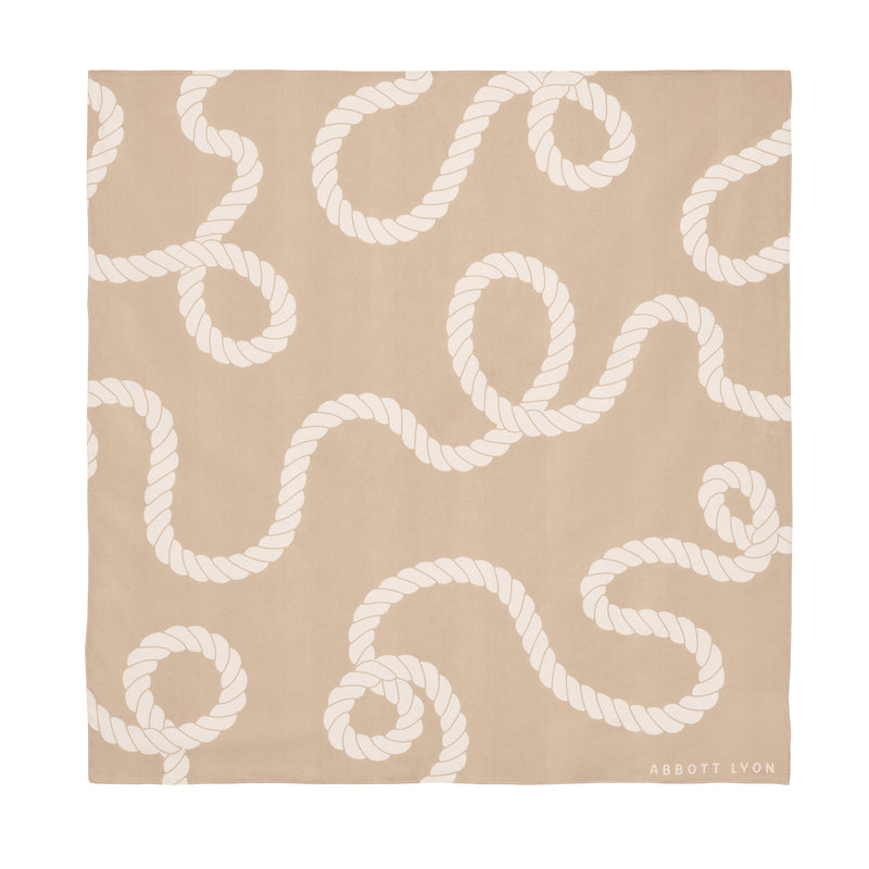 Rope Scarf (Beige)
