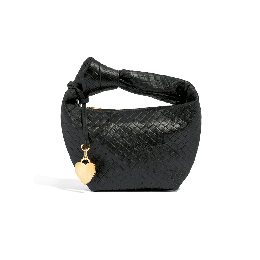 Vienna Mini Leather Bag (Black)