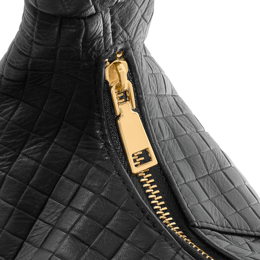 Milan Leather Bag (Black)