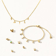 Made Mine Fine Name Bracelet (Gold)