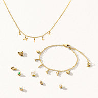 Made Mine Fine Charm Anklet (Gold)