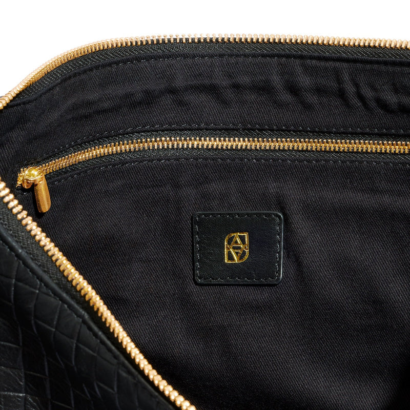 Milan Leather Bag (Black)