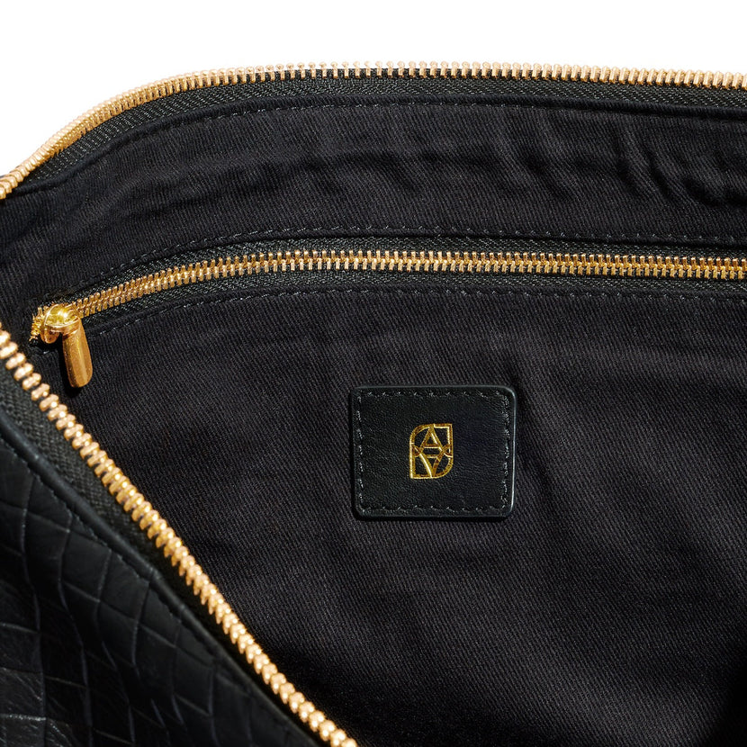 Milan Leather Bag (Black)