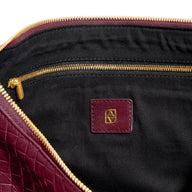 Milan Leather Bag (Burgundy)