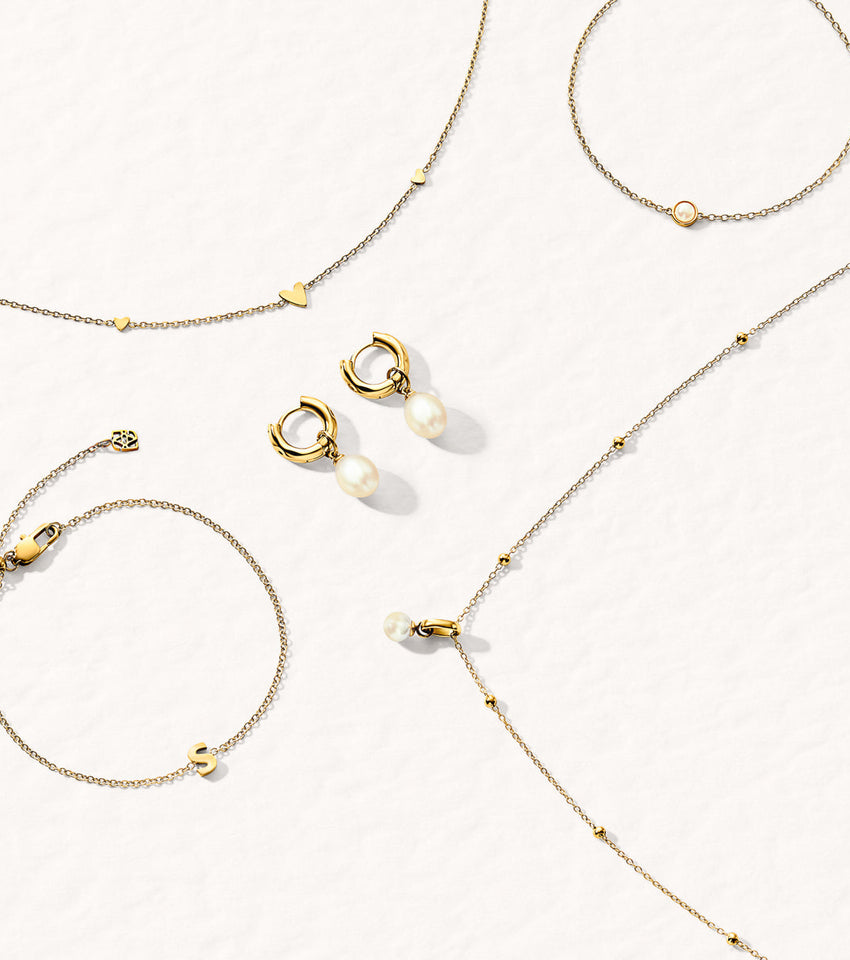 Mini Heart Necklace (Gold)