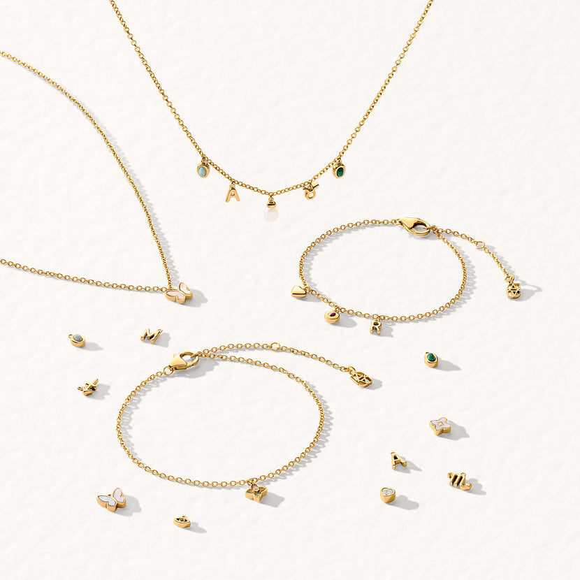 Made Mine Fine Charm - Flower (Silver)