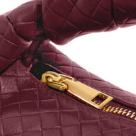 Vienna Mini Leather Bag (Burgundy)