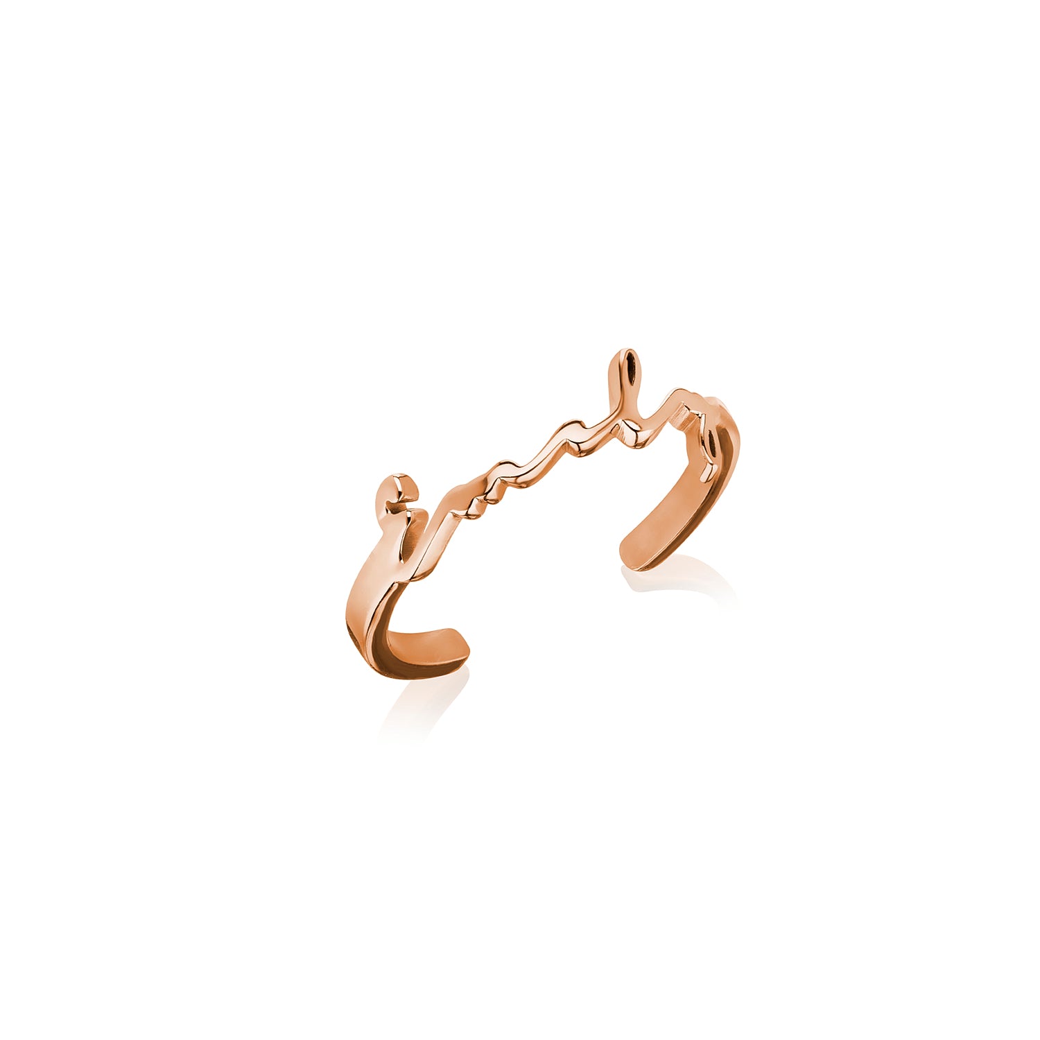 Signature Name Ring (Rose Gold) – Abbott Lyon