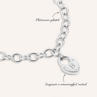 Love Locks Bracelet (Silver)