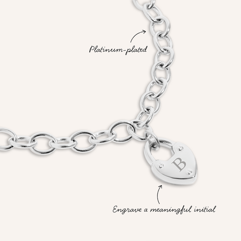 Love Locks Bracelet (Silver)