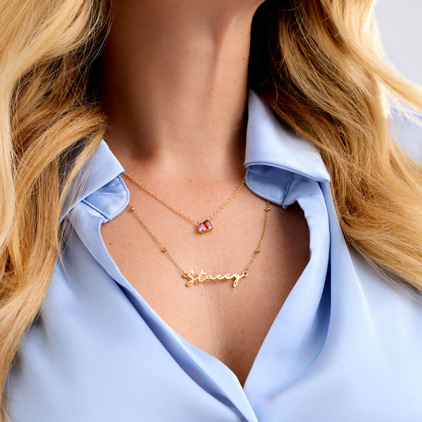 Custom Legacy Necklace (Gold)