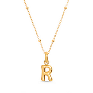 Ocean Pendant Necklace (Gold)