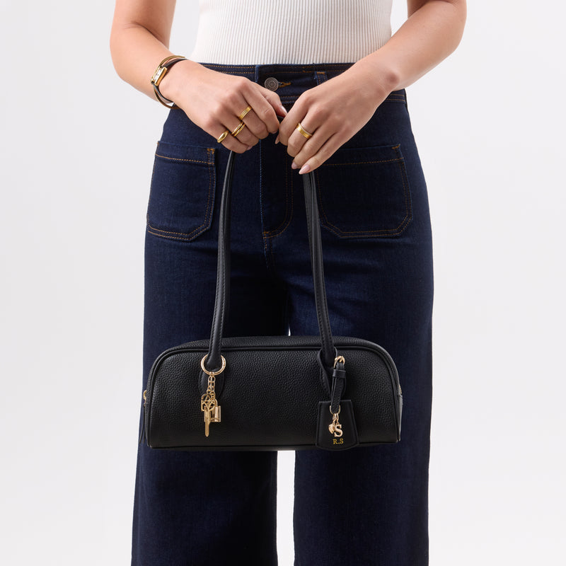 The Sydney Shoulder Bag (Black)