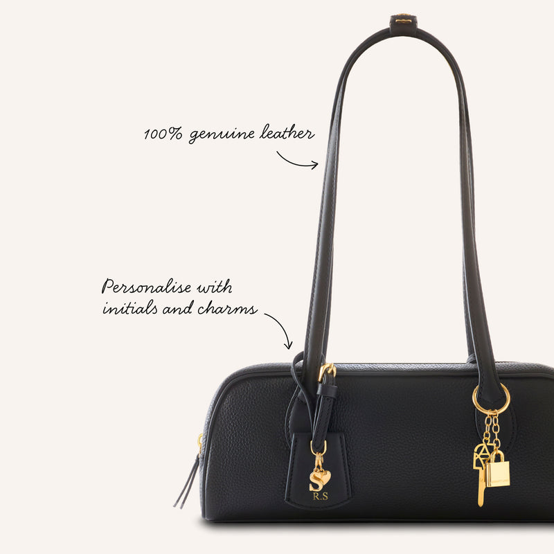 The Sydney Shoulder Bag (Black)