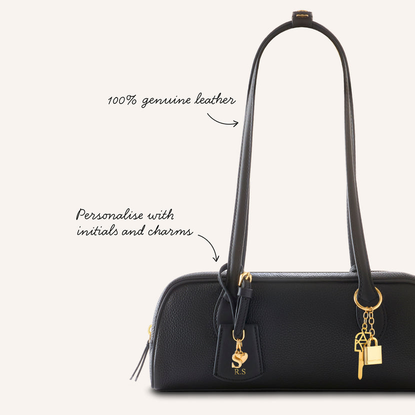 The Sydney Shoulder Bag (Black)