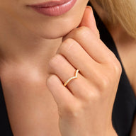 Wishbone Ring (Gold)