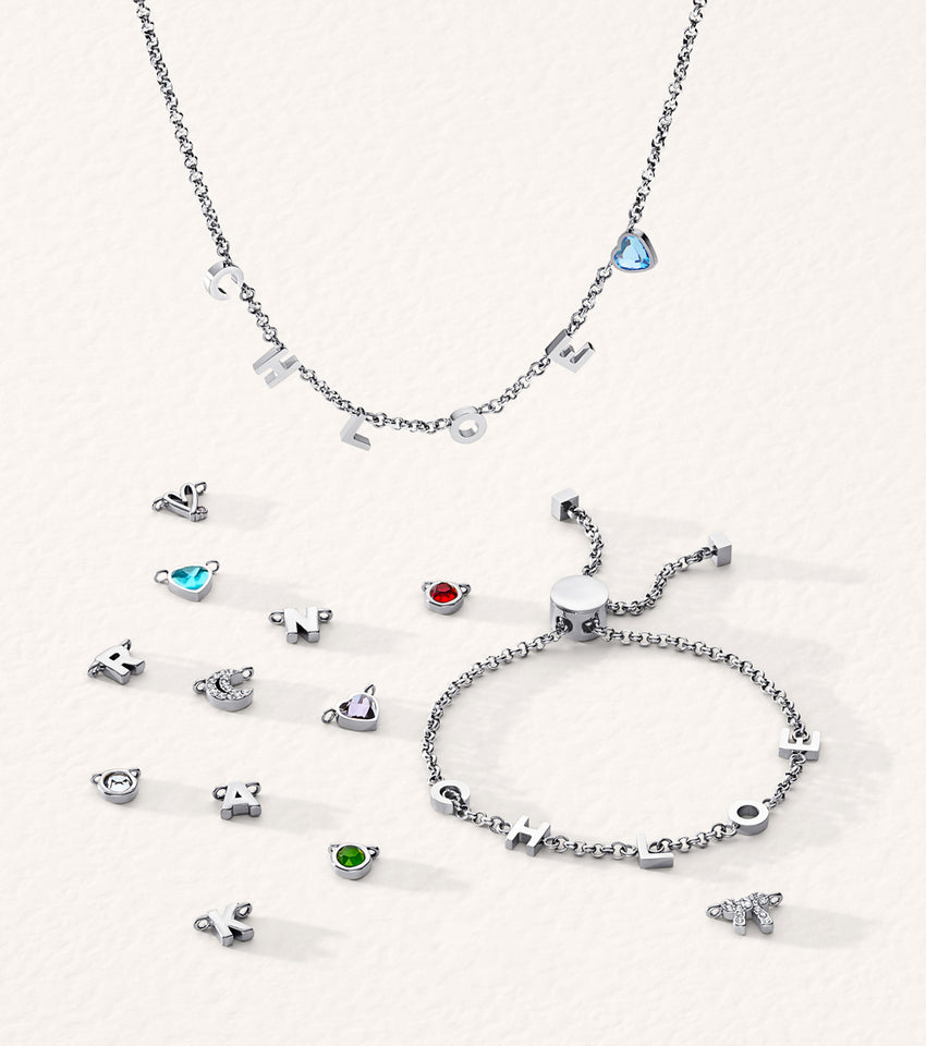 Made Mine Name Necklace (Silver)