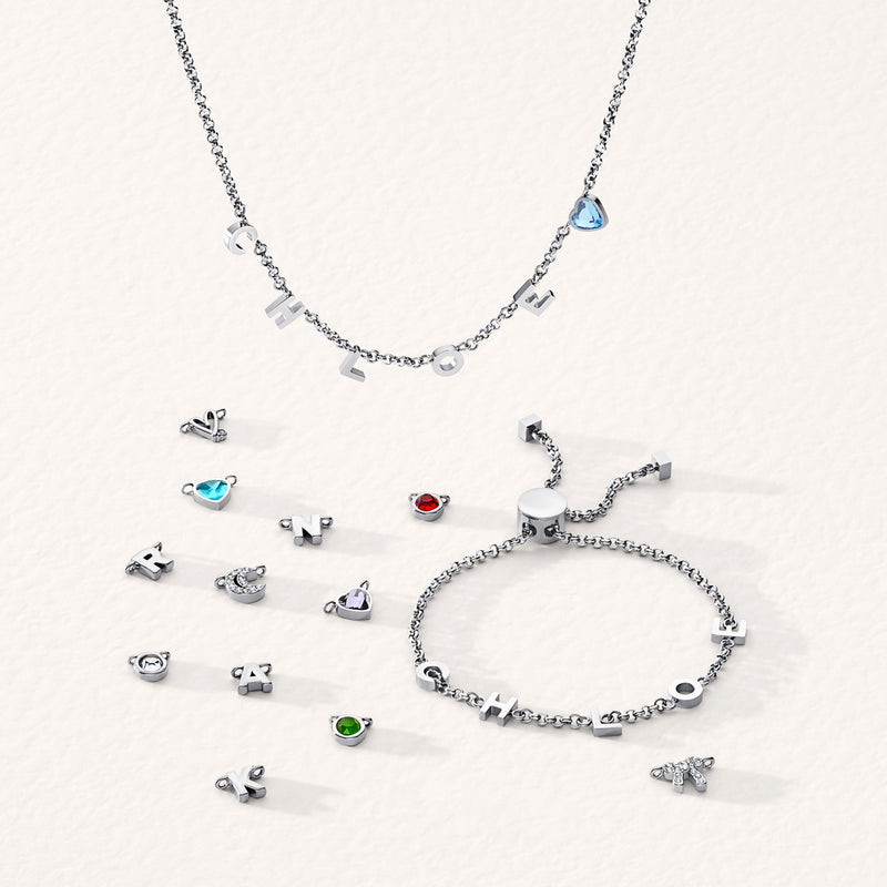 Made Mine Name Necklace (Silver)