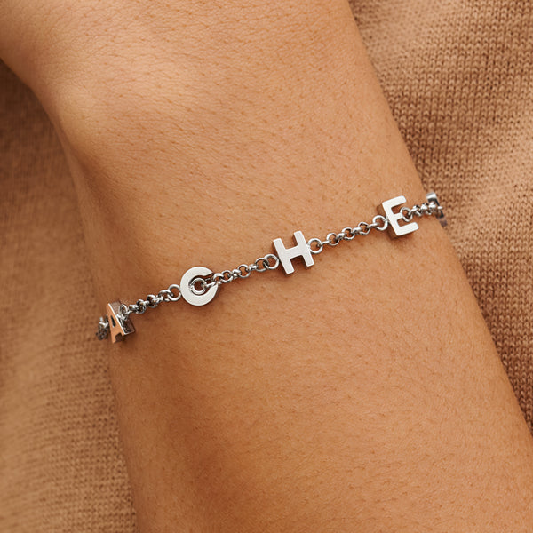 Made Mine Name Bracelet (Silver)