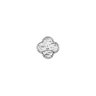 Molten Clover Charms (Silver) - Initials