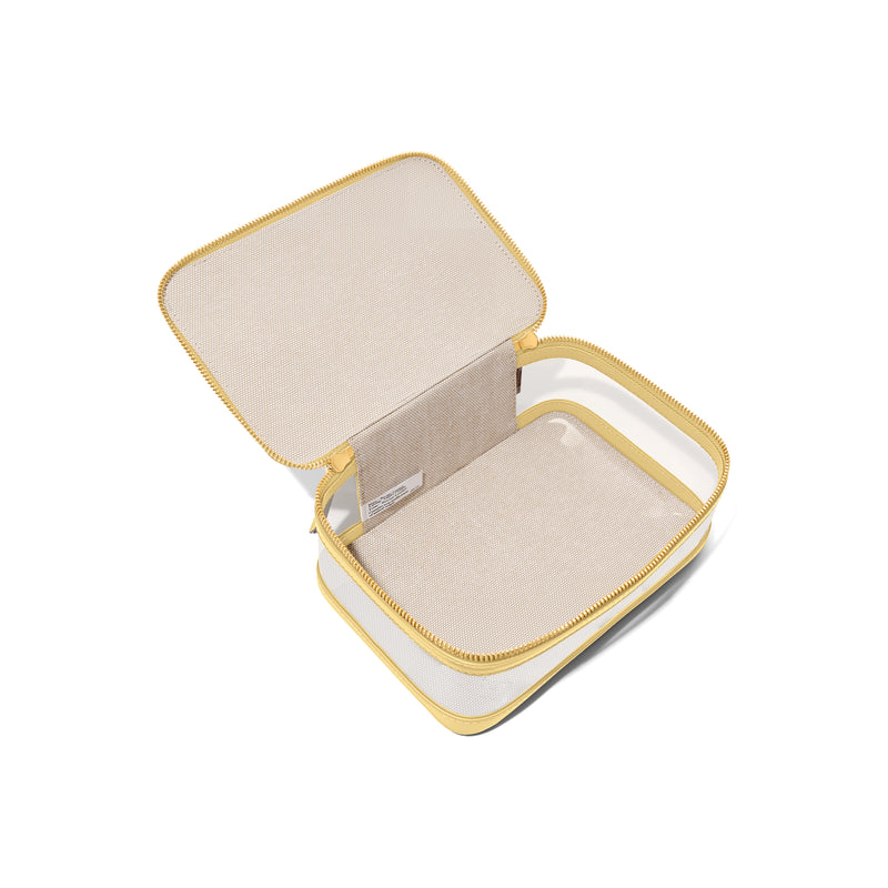 Small Vanity Cosmetic Bag (Butter Yellow)