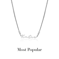 Signature Name Necklace - Silver