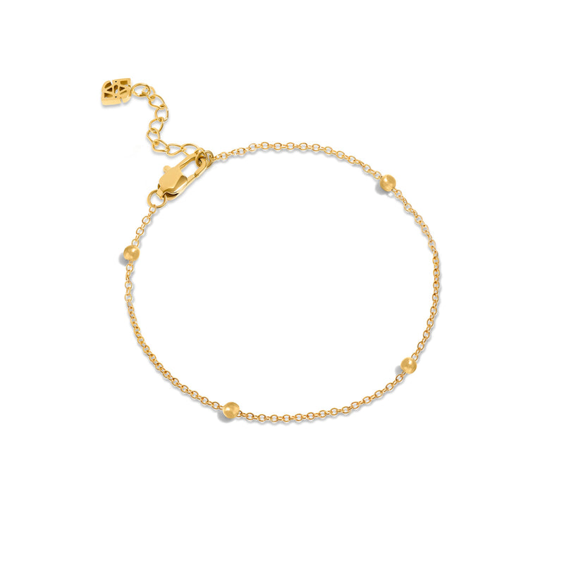 Sphere Chain Bracelet (Gold)