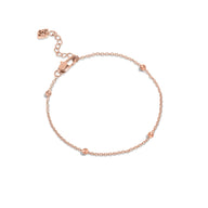 Sphere Chain Bracelet (Rose Gold)