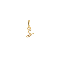 Stacey's Stories Script Initial Pendant (Gold)