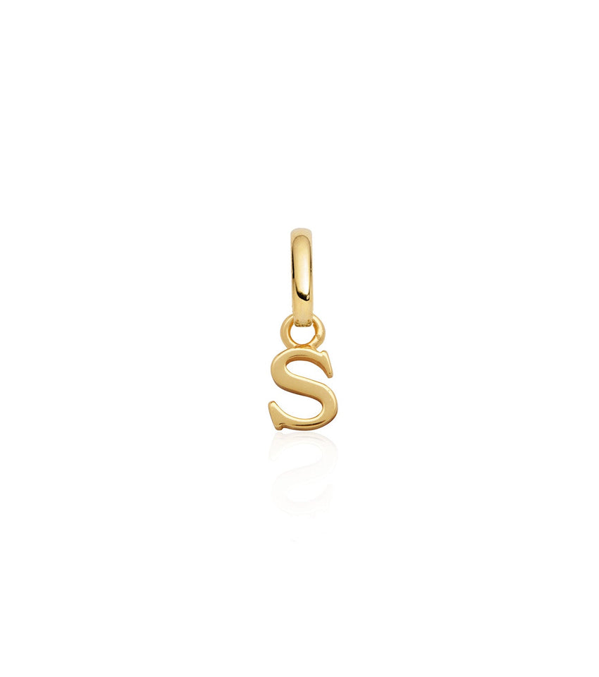 Stacey's Stories Initial Charm (Gold)
