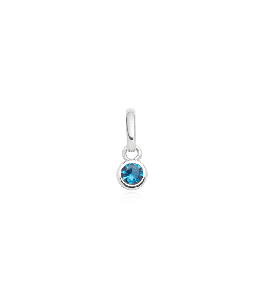 Stacey's Stories Birthstone Pendant (Silver)