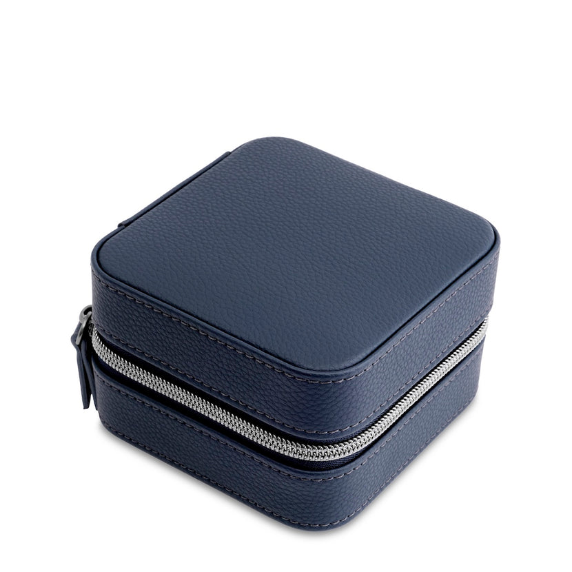 Stackers x Abbott Lyon Canvas Watch & Jewellery Box (Navy)