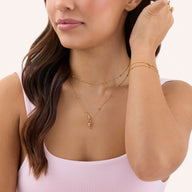 Ocean Charms Lobster Necklace (Gold)