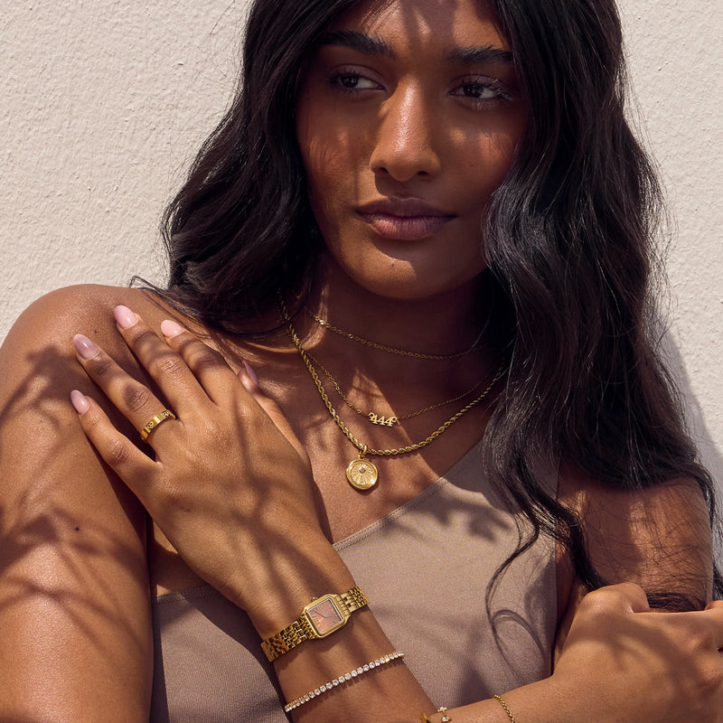 Custom Talisman Coin Necklace (Gold)