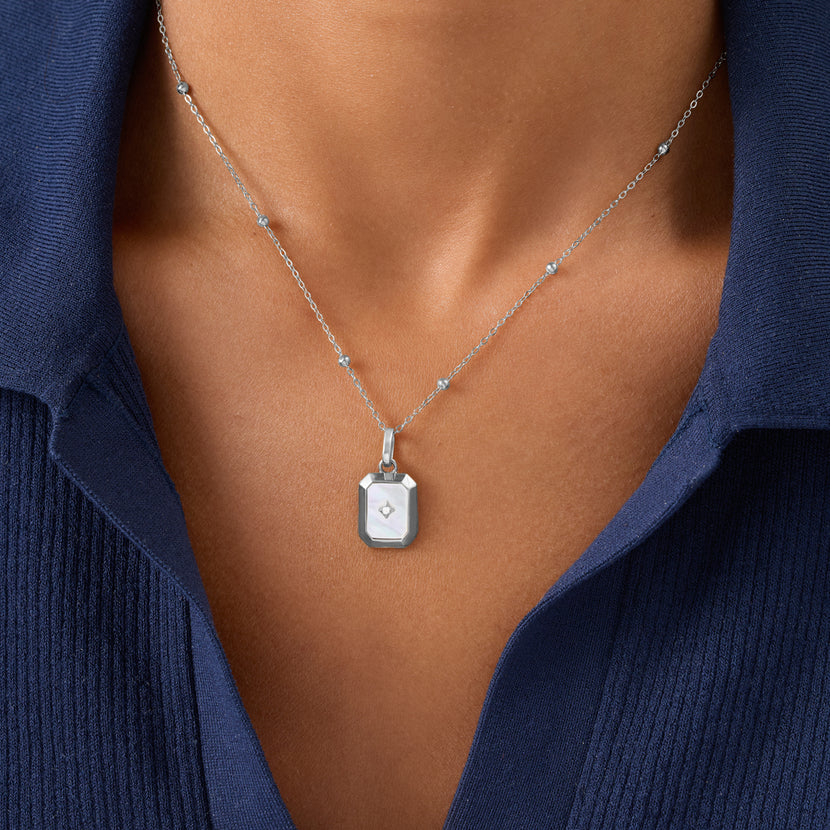 Guiding Star Necklace (Silver)