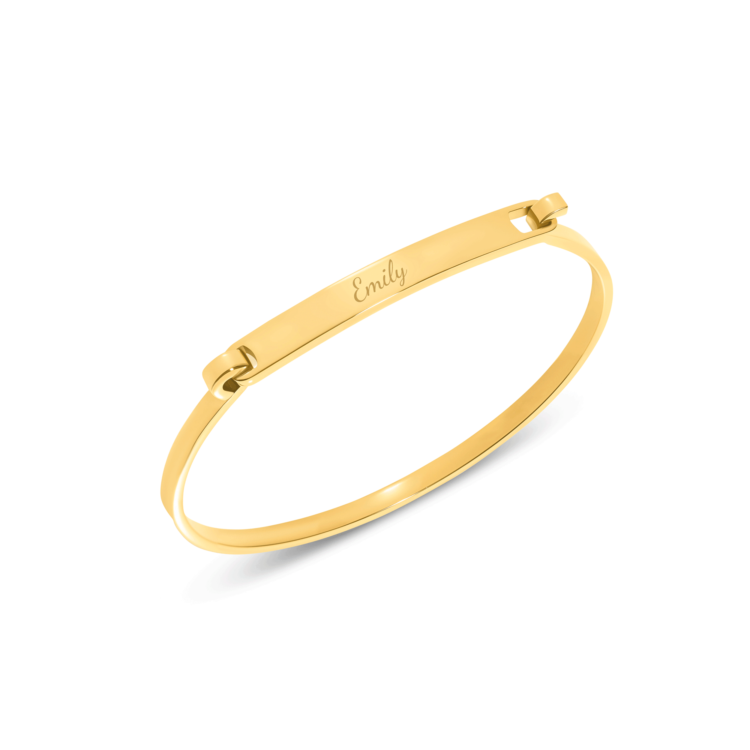 ID Bangle (Gold) – Abbott Lyon