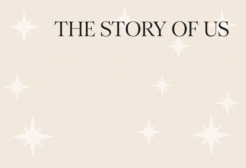 Story of Us Card