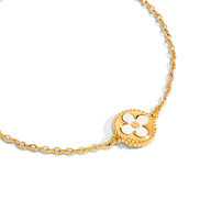 Clover Bracelet (Gold) - Worth £59