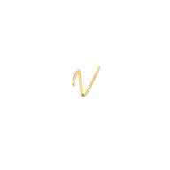Made Mine Script Letter Bracelet (Gold) - Clientbase