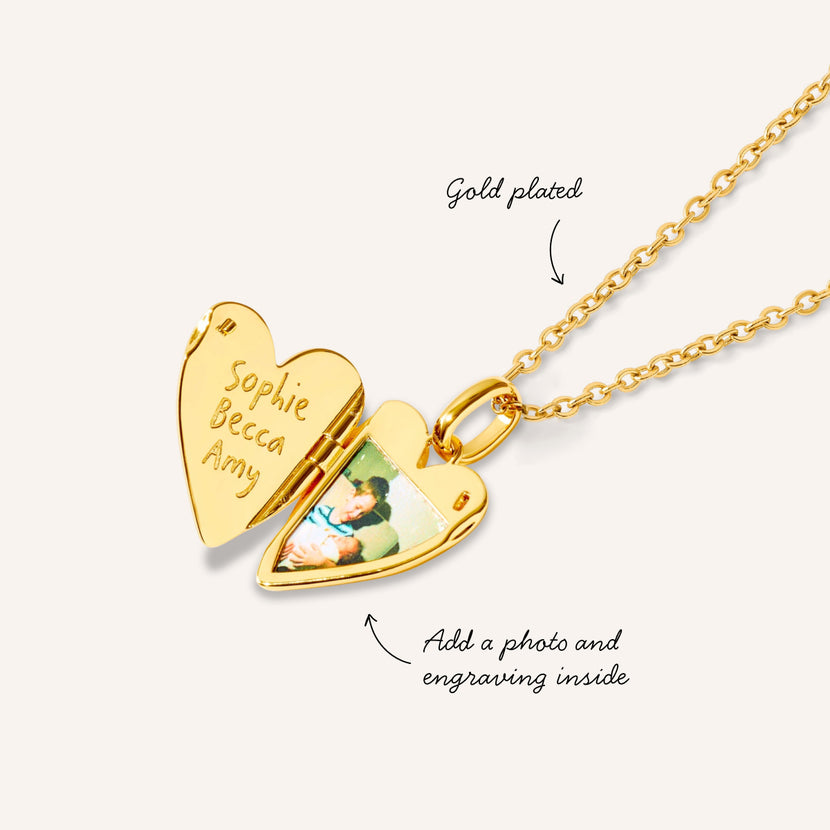Murphys Sketches x Abbott Lyon Custom Robin Locket (Gold)