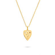 Murphys Sketches x Abbott Lyon Custom Robin Locket (Gold)